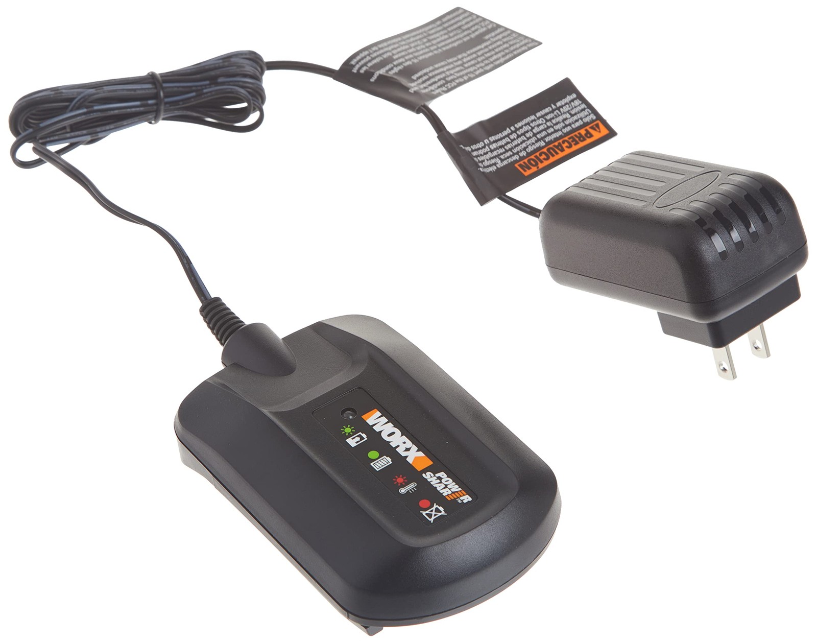 WORX WA3742 3-5 Hour Charger for 20V Lithium Ion Batteries Black