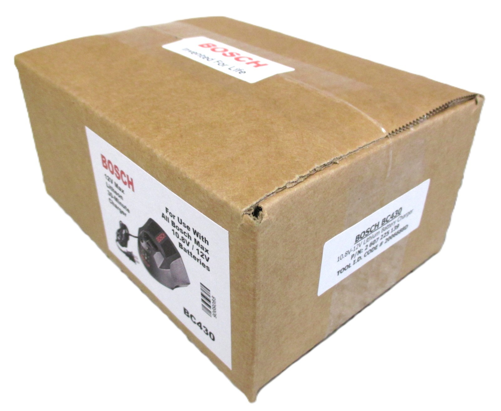 GENUINE Bosch BC430 10.8V-12V Volt Max Li-ion Battery Charger w/Diagnostics NIB