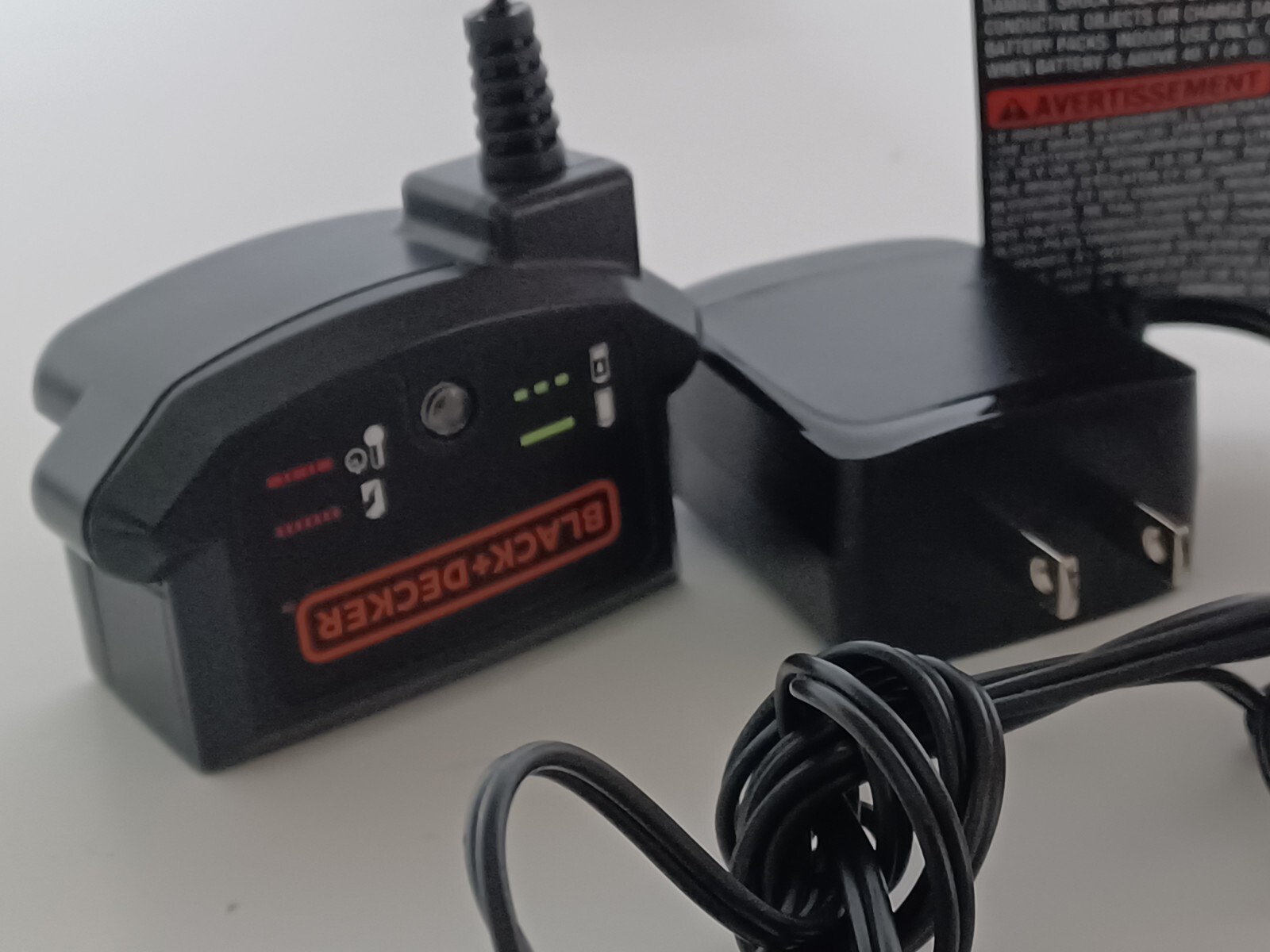 Black & Decker LCS1620 120V Type 1 Class 2 Lithium Battery Charger