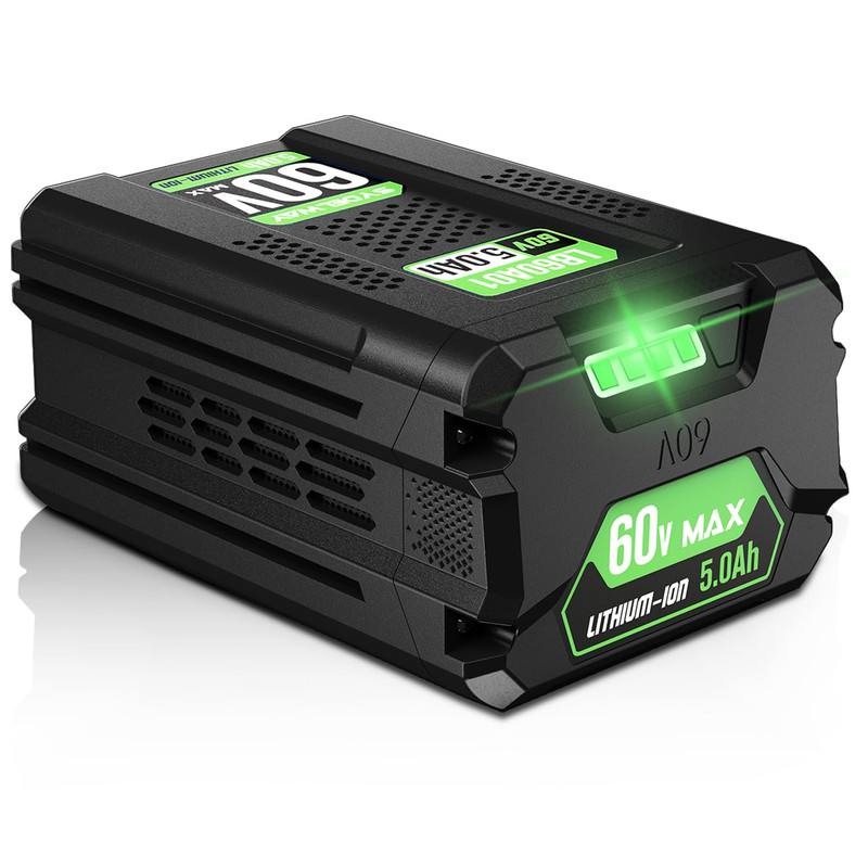 Sydelway 5.0Ah Replacement For Greenworks 60V Battery Fit For Green Works 60V
