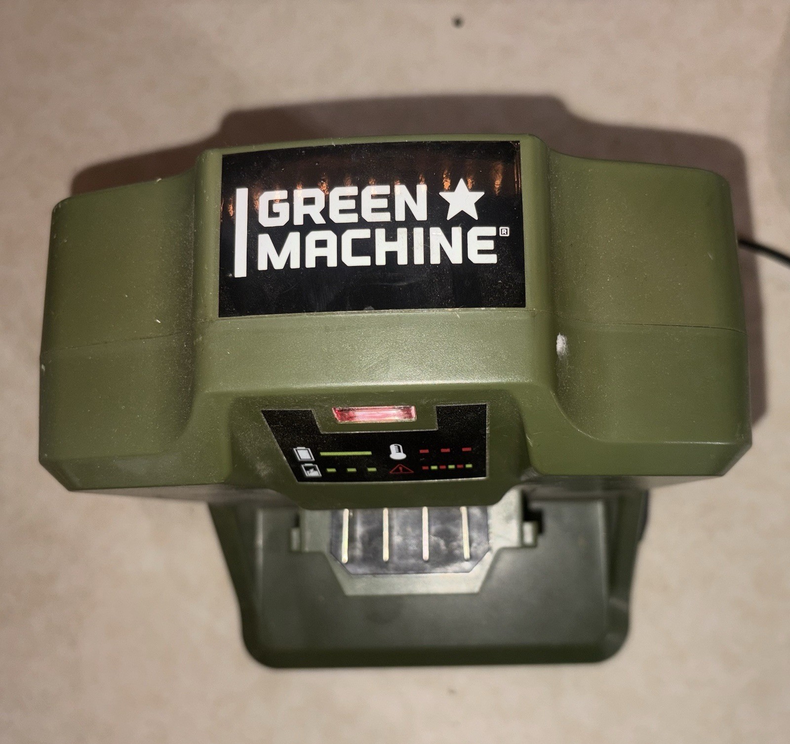 Green Machine GMBC6200 62V Charger with Cooling Fan USED