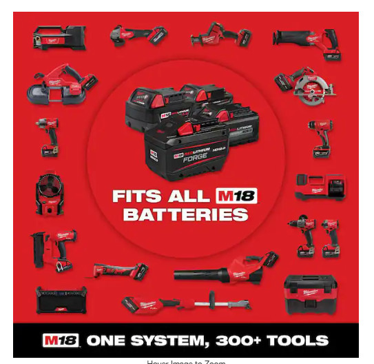 48-59-1815 | Milwaukee M18 18V Dual Bay Simultaneous Super Charger – Pack of 1