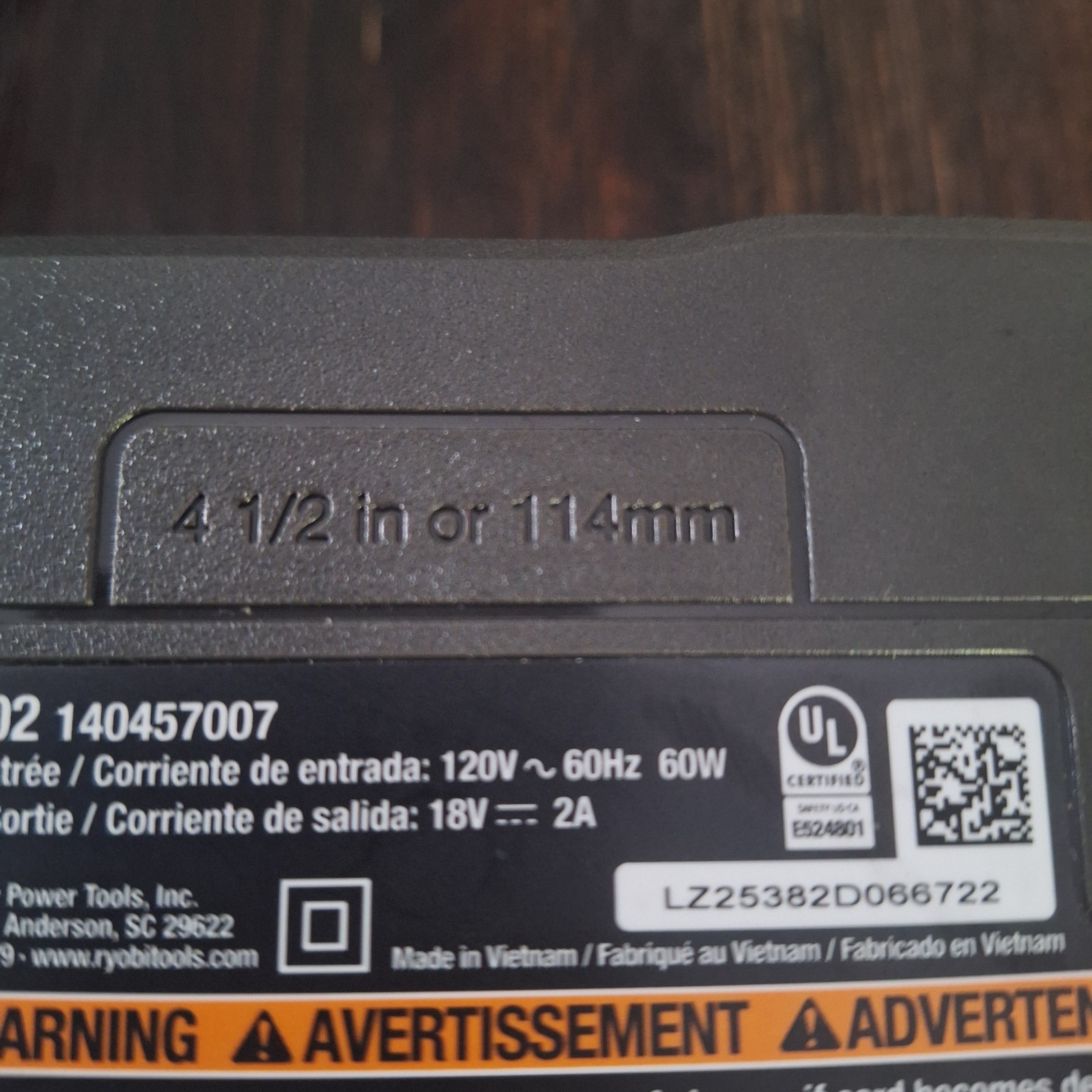 Genuine Ryobi One+ 18V Lithium Ion Battery Chargers PCG002 & P119 UB