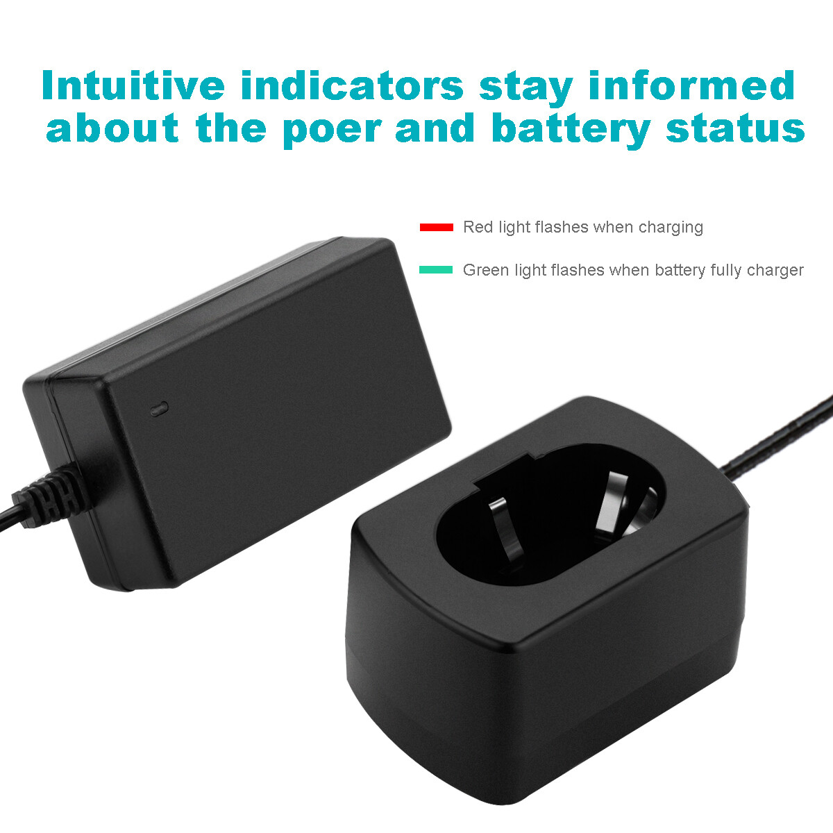 7.2V-18V Ni-MH/CD Battery Charger for Makita PA18 1822 1833 1834 1835F 192827-3