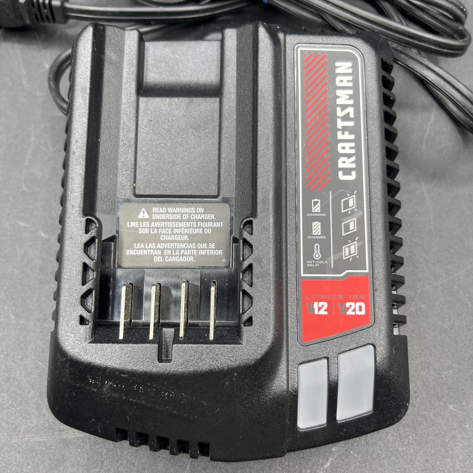 Craftsman CMCB100 Type 1 Lithium-Ion Battery Charger 12V-20V Tested Works