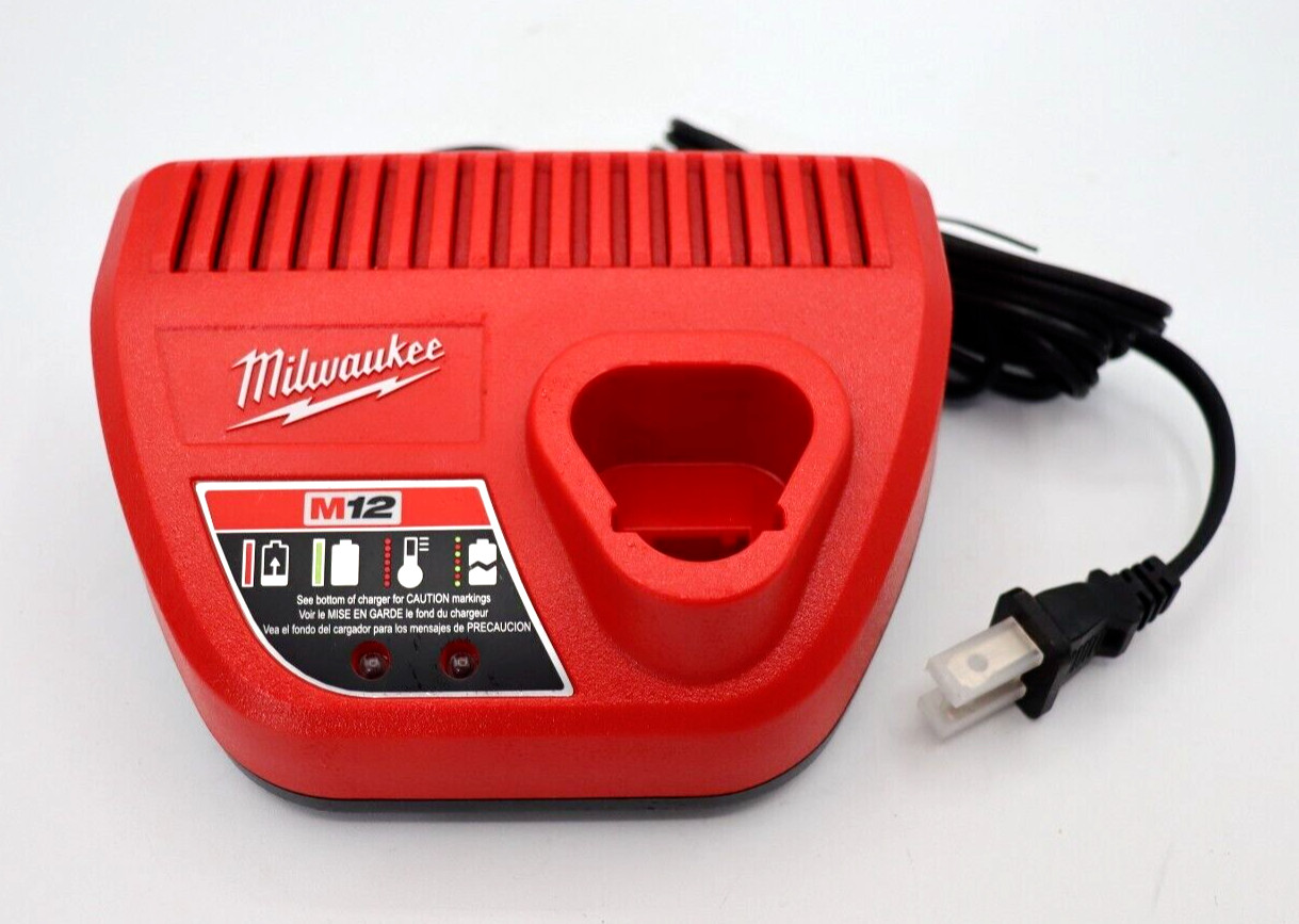 Milwaukee M12 12Volt Li-Ion Charger, No Battery Included, Open Box, Never Used
