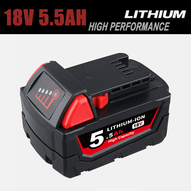 1/2Pack For Milwaukee for M18 Lithium 8.0Ah Extended Capacity Battery 48-11-1860