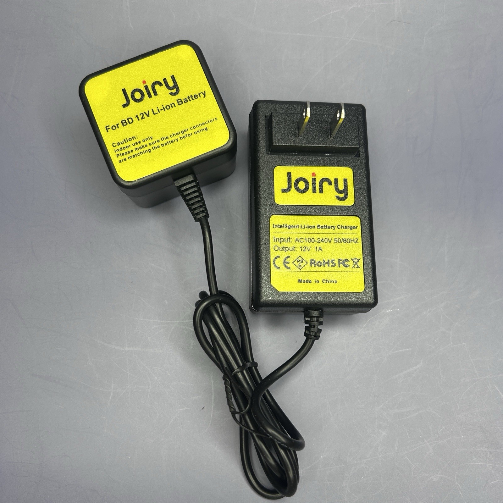 Joiry 12V Li-ion Battery Charger Compatible with Black and Decker BL1110 BL1310