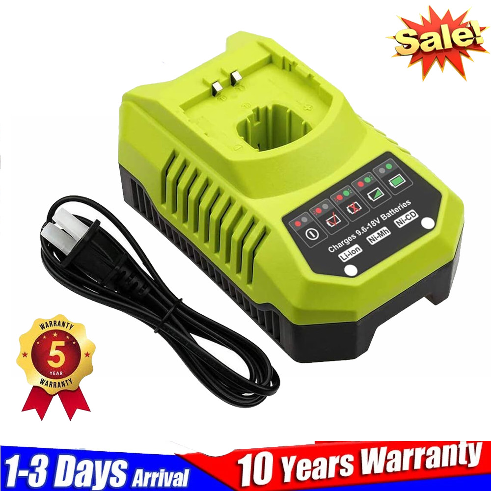 NEW P117 Rapid Charger for Ryobi 18V One+ Plus Batteries P108 P189 P190 PBP004