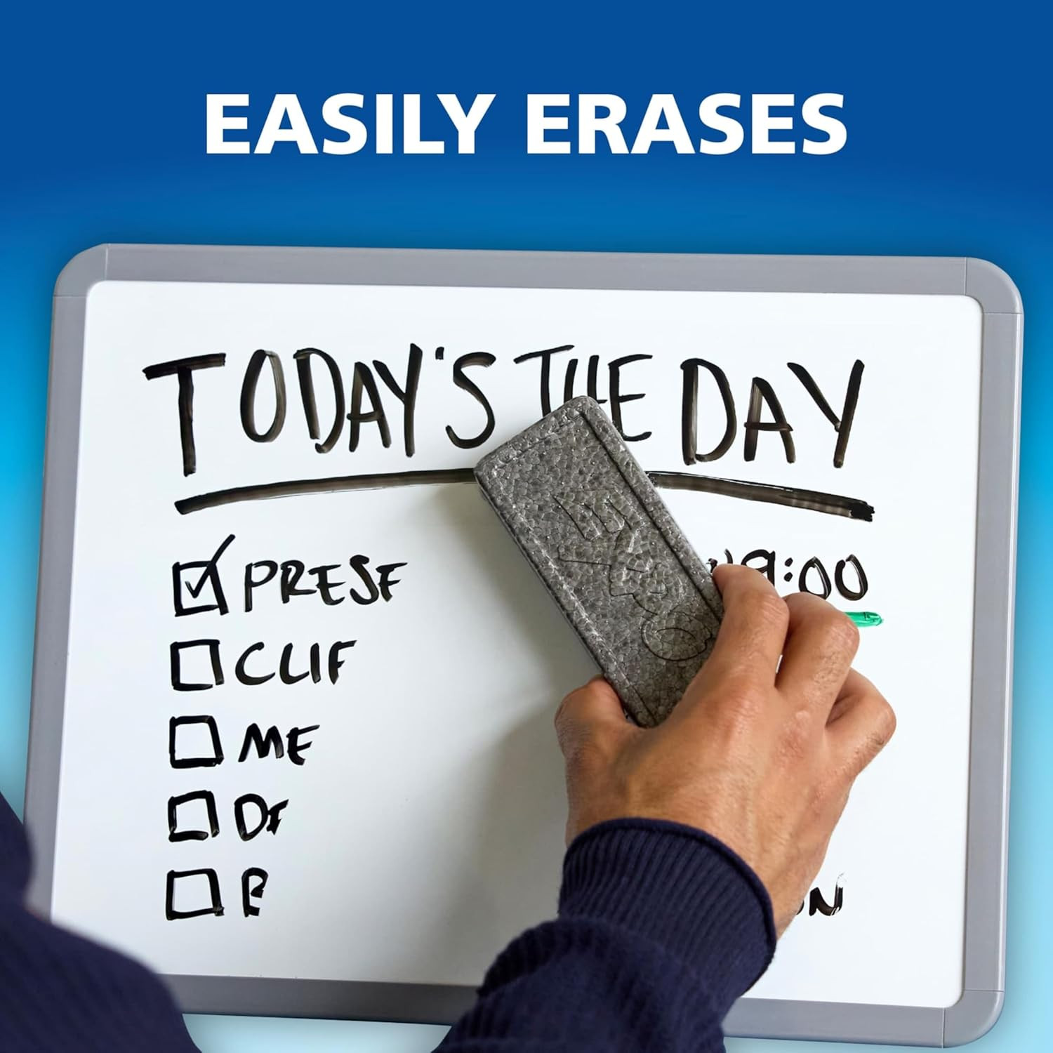 EXPO Dry Erase Markers, Low Odor Ink, Assorted Colors, Chisel Tip, 12 Count