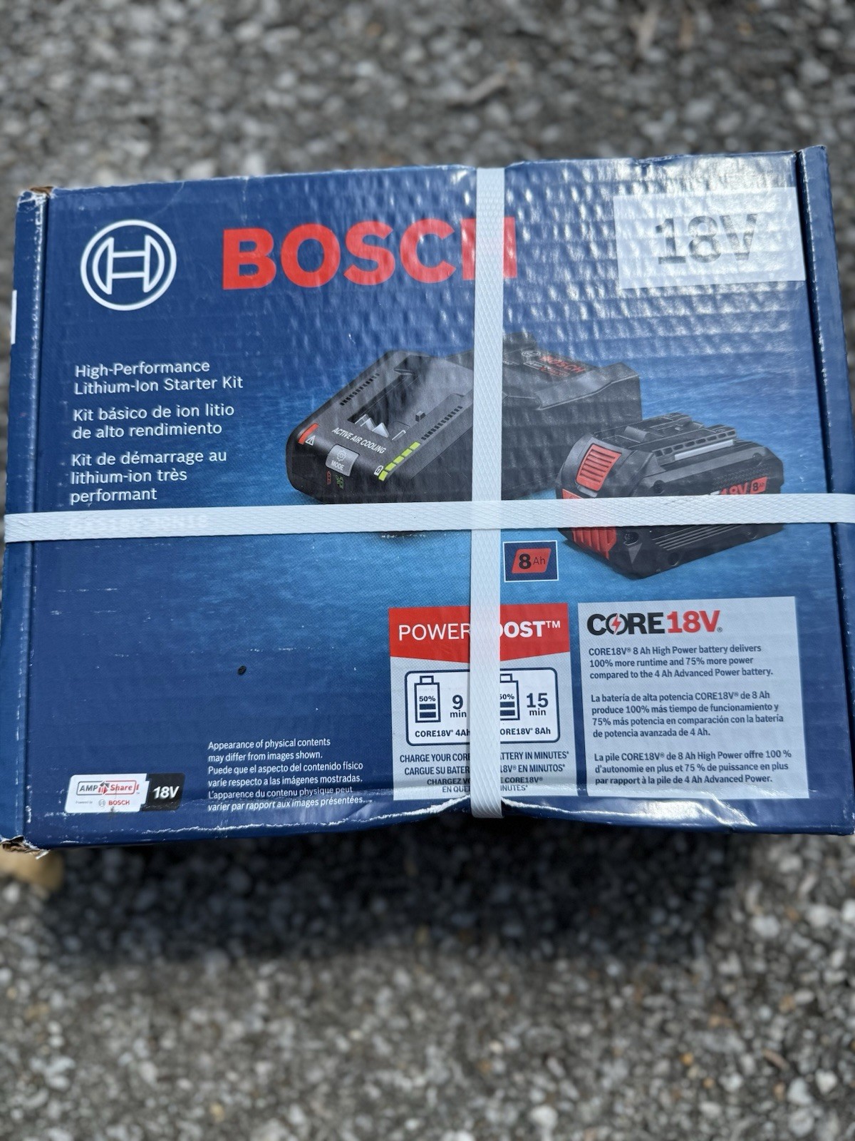 BOSCH GXS18V-30N18 BATTERY & CHARGER