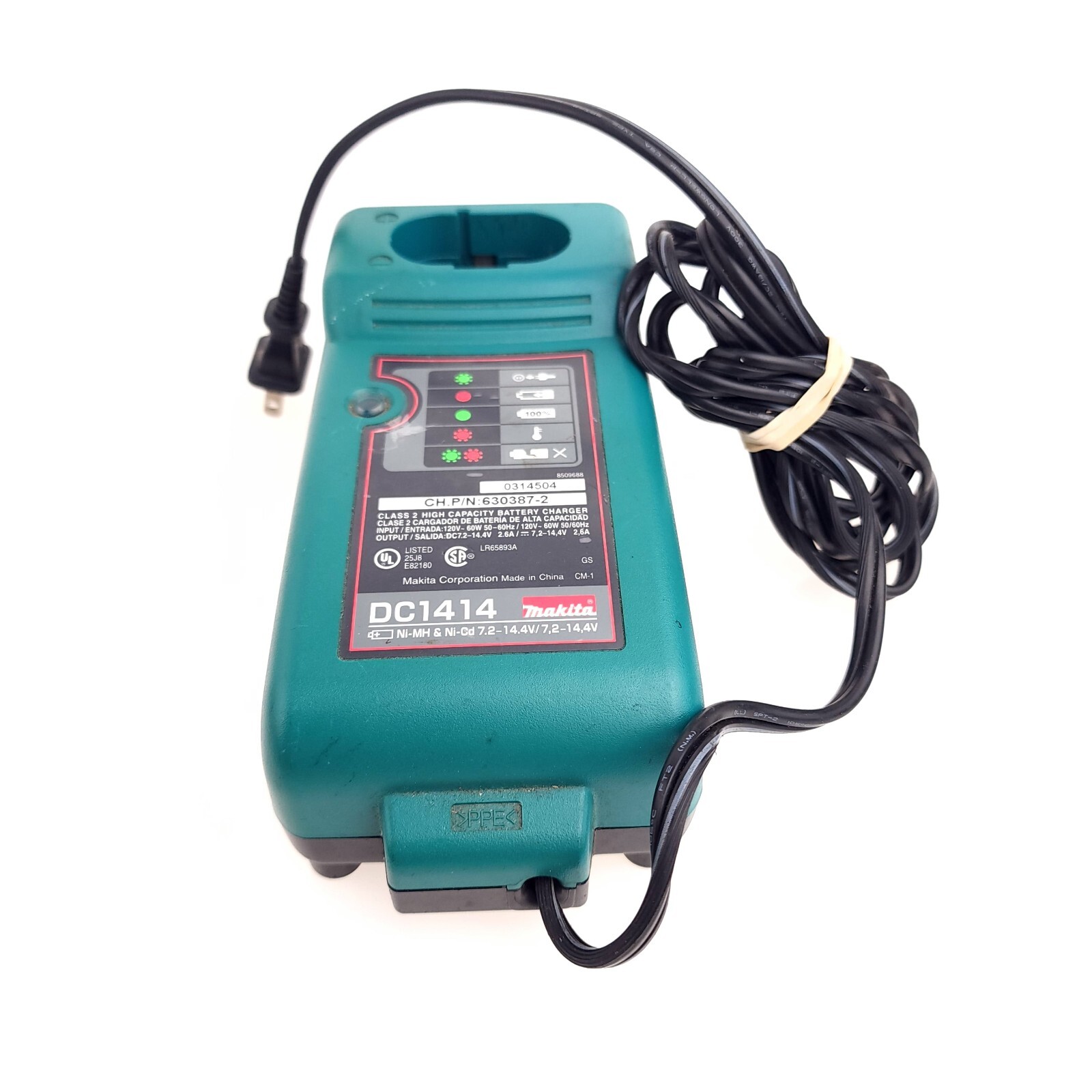 Makita High Capacity Class 2 Battery Charger Model DC1414 120 Volts USA Seller