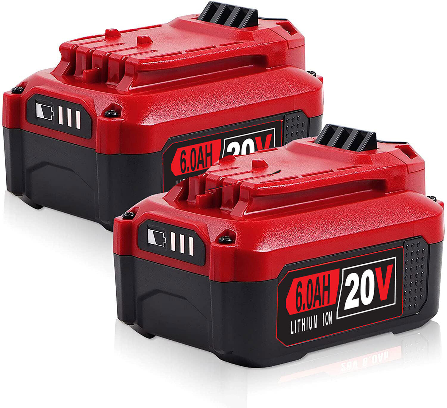 4Pack 20 Volt Max 8.0Ah For Craftsman V20 Li-Ion Battery CMCB206 CMCB204 CMCB202