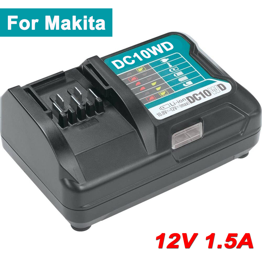 For Makita DC10WD CXT 12V MAX Li-ion Battery Charger BL1041B BL1021 1016 10.8V