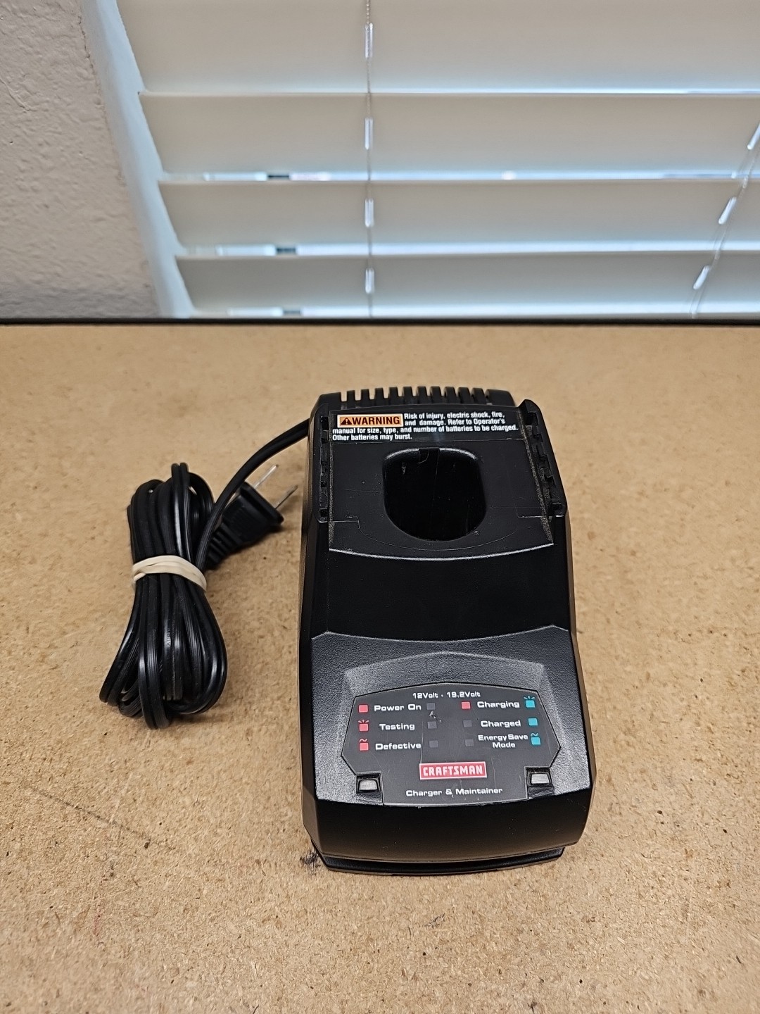 Genuine Craftsman 315.CH2020 7.2v – 19.2v Battery Charger Maintainer OEM (D1)