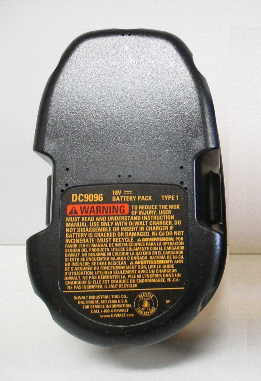 NEW Genuine DeWalt 18V Volt OEM XRP DC9096 Battery + DW9116 1-Hr Charger Set NIB