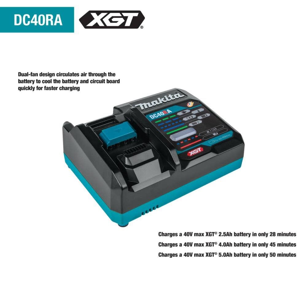 Makita Xgt 40V Max Rapid Optimum Charger