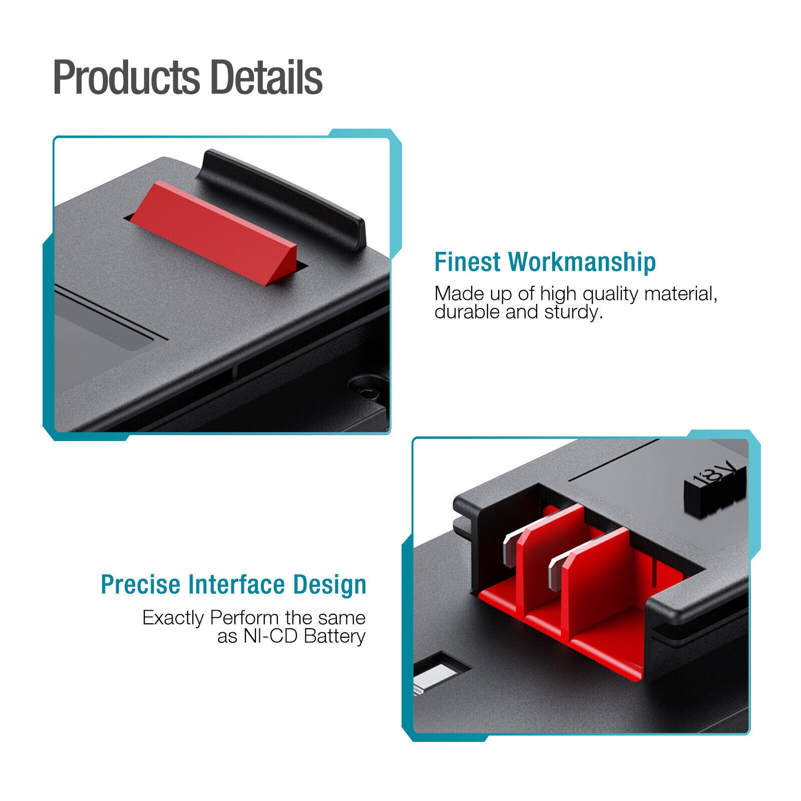 2-Pack 18 Volt For Black and Decker HPB18 7.0Ah Battery HPB18-OPE 244760-00A 18V