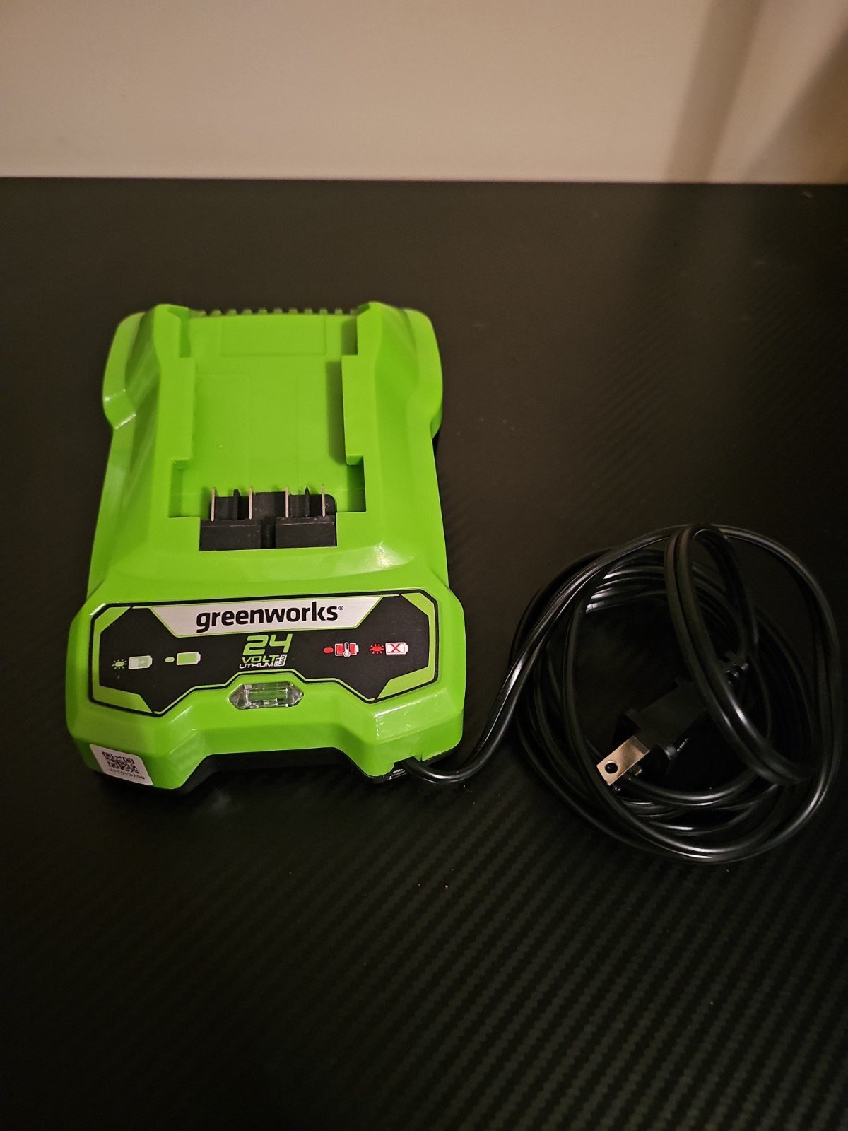 Greenworks G24 24v Lithium-Ion Battery Charger OEM #2903102