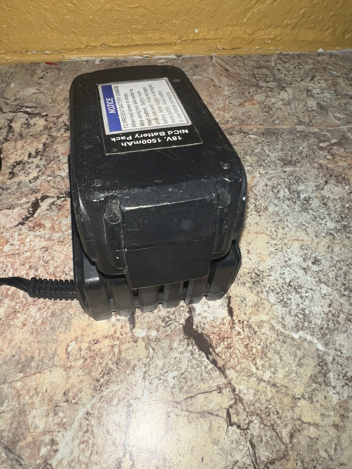 Chicago Electric OEM 18V Cordless Tool NiCd Quick Charger 68859 BATTERY INCLUDED