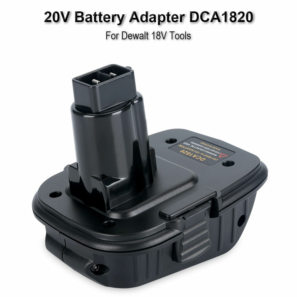 18V To 20V MAX DCA1820 Adapter Converter For DEWALT 20 Volt Li-ion Battery TOOLS