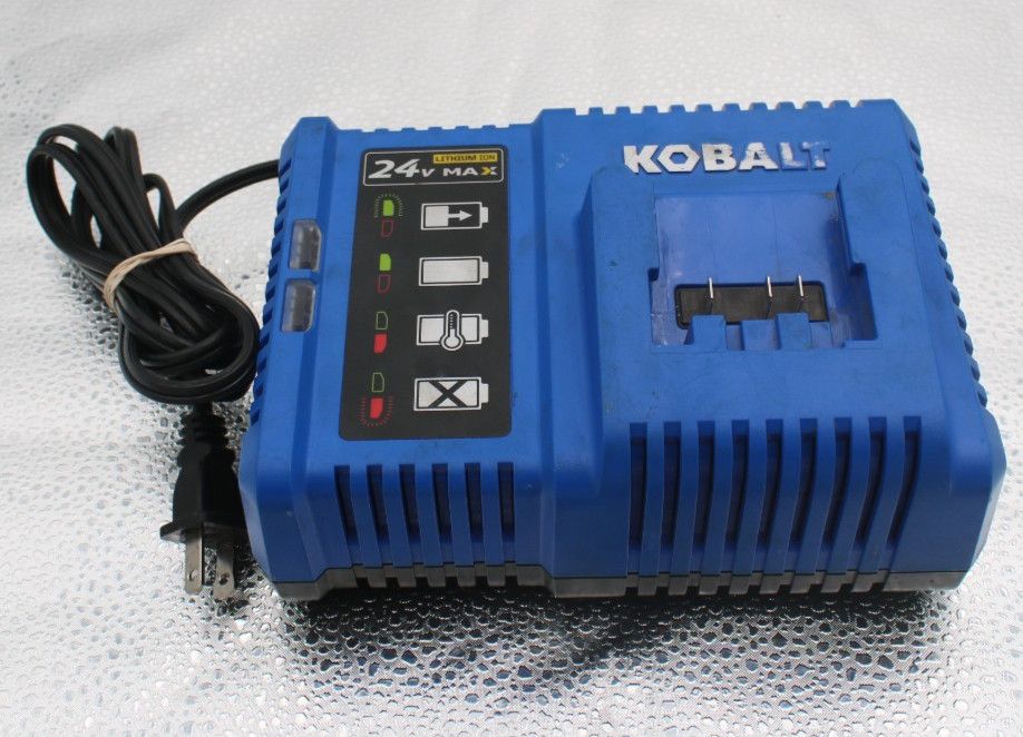 KOBALT (KRC 2490-03) Lithium Ion, 24 Volt Max, Battery Charger, 110 Watt, Qty 1
