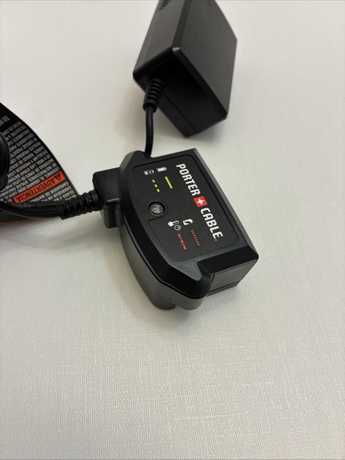 Porter Cable PCC699L 20V Max Lithium-Ion Battery Charger Type 1 Class 2