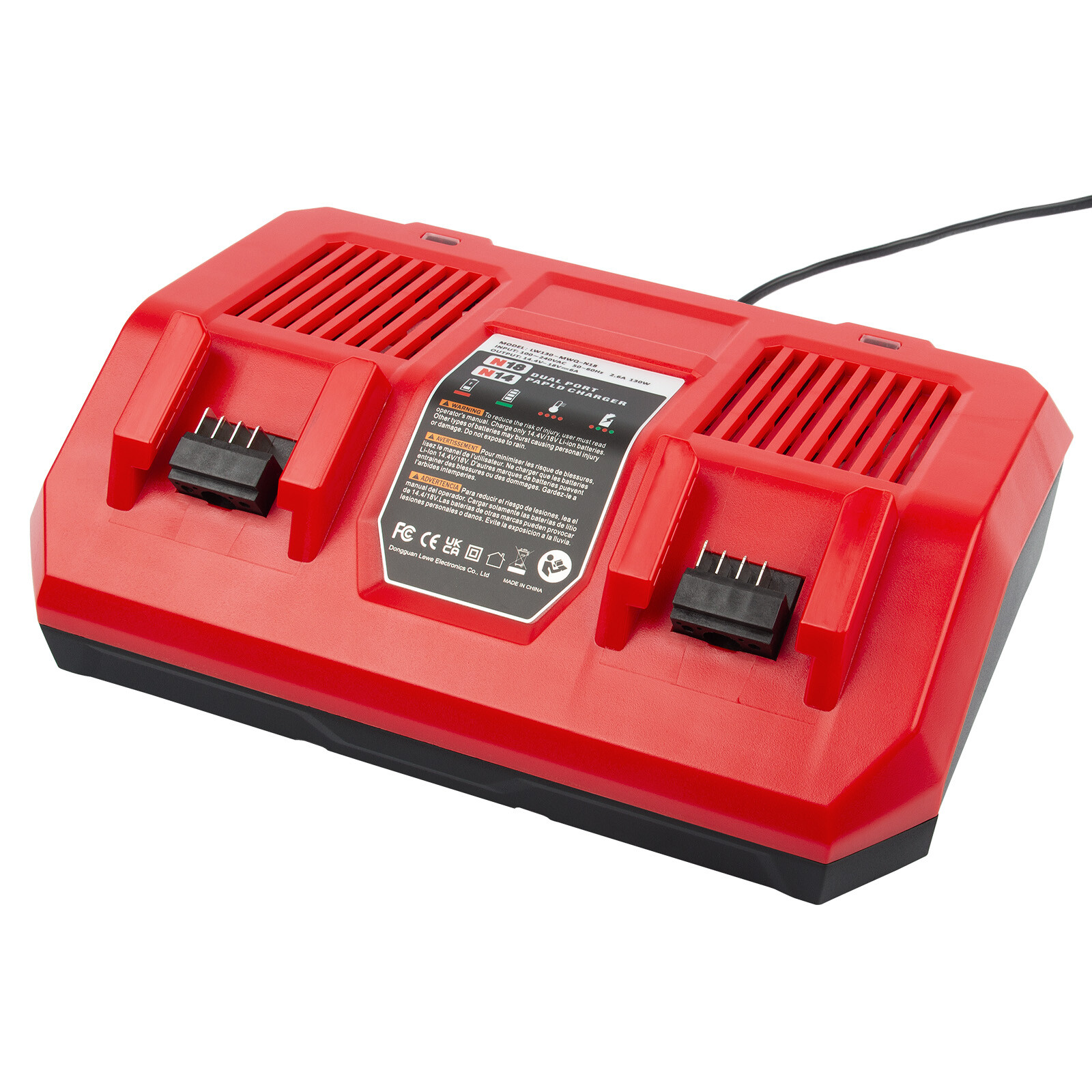 NEW FOR MILWAUKEE FOR M12 FOR M18 18V BATTERY CHARGER 48-59-1812 LITHIUM 12V USA