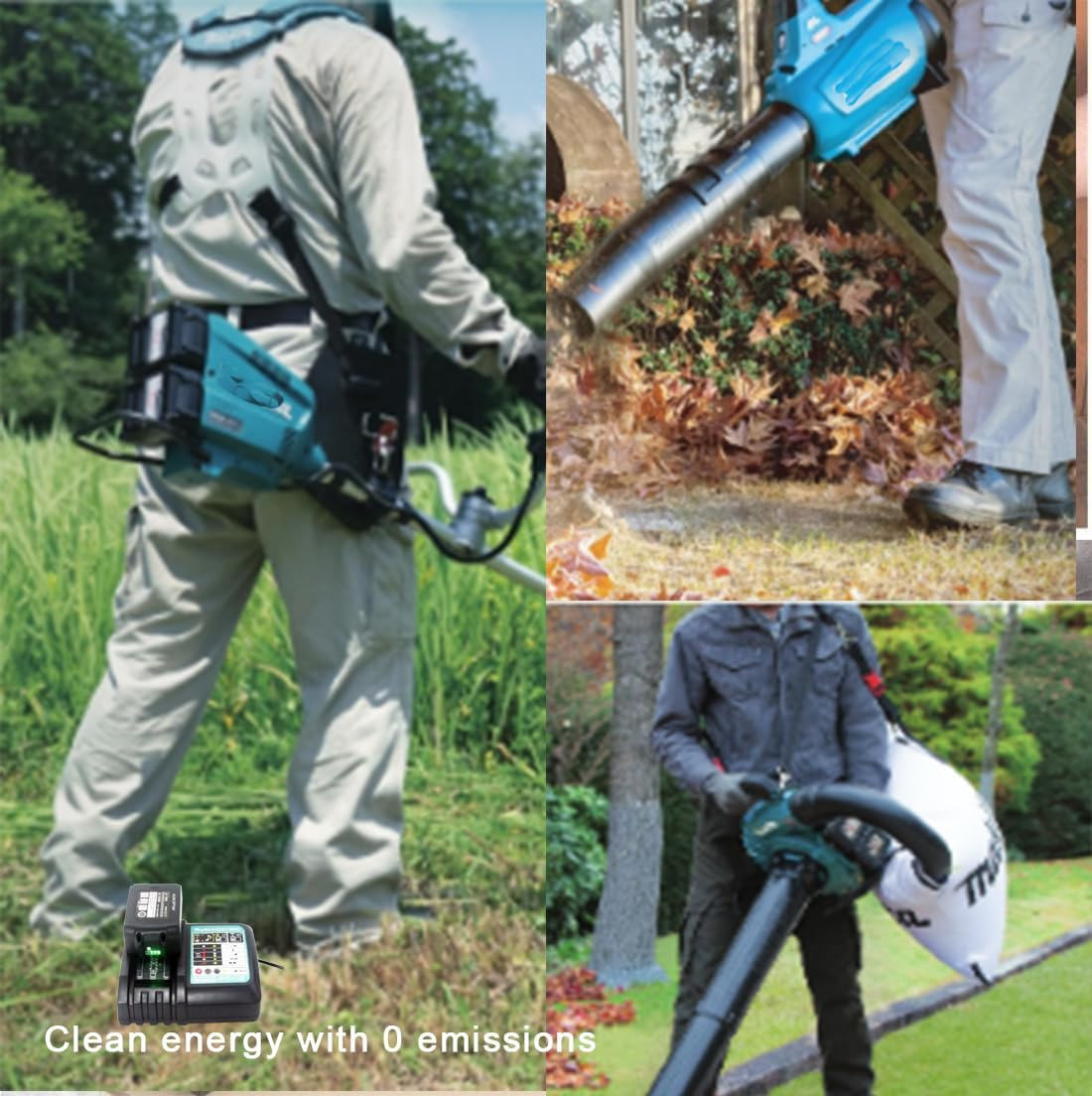 Cargador Makita DC18RC compatible con baterías LXT 14-18V