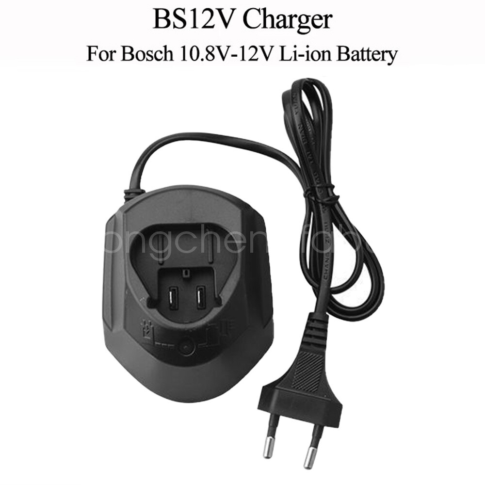Battery Charger For Bosch 10.8V 12V Li-ion Battery BAT411 BAT412 GAL1130CV GSR~