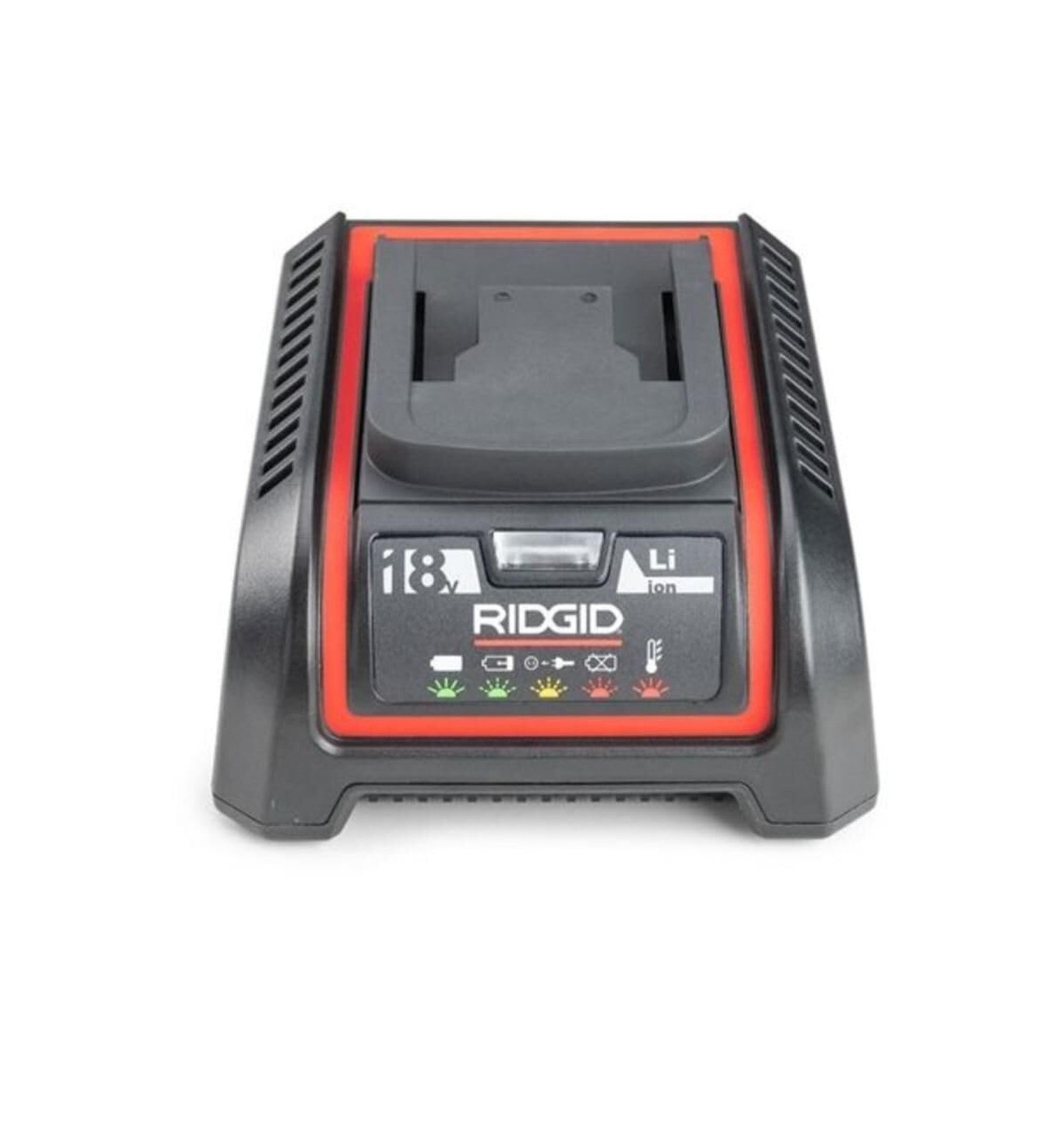 RIDGID 64383 18V Lithium Battery Charger, Built-in LED Indicators, Compatible…