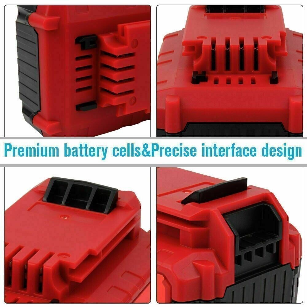PACK For PORTER CABLE 20V 3.0/8.0Ah Battery Lithium-Ion PCC680L PCC685L