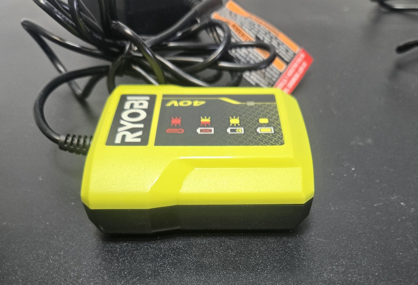 RYOBI OP404VNM 40V 40 Volt Lithium Ion Compact SLIM Battery Charger