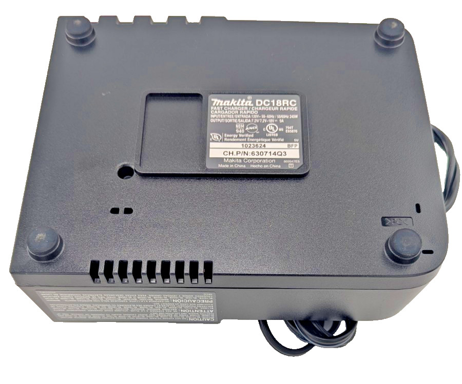 Makita DC18RC Genuine 18V Li-Ion Rapid Battery Charger OEM Brand New Unboxed