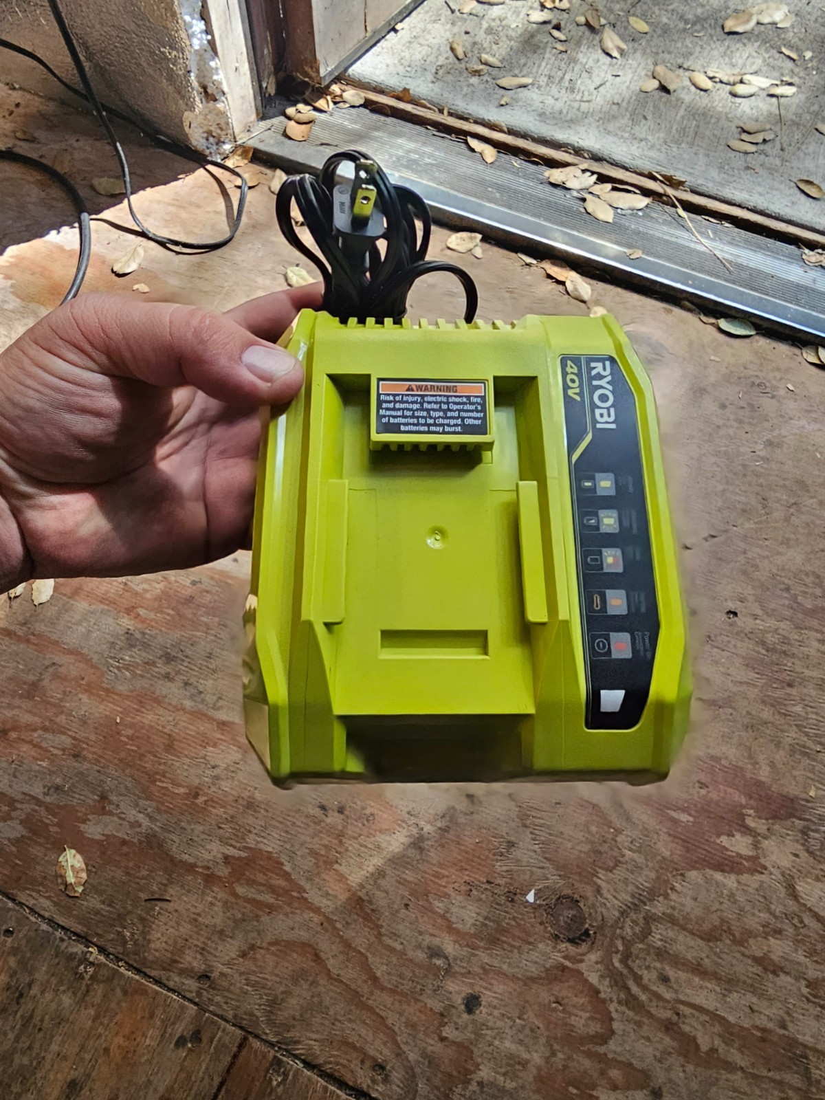 Genuine RYOBI OP406VNM 40Volt Lithium-Ion Super-Charger Rapid Quick Charger Nice
