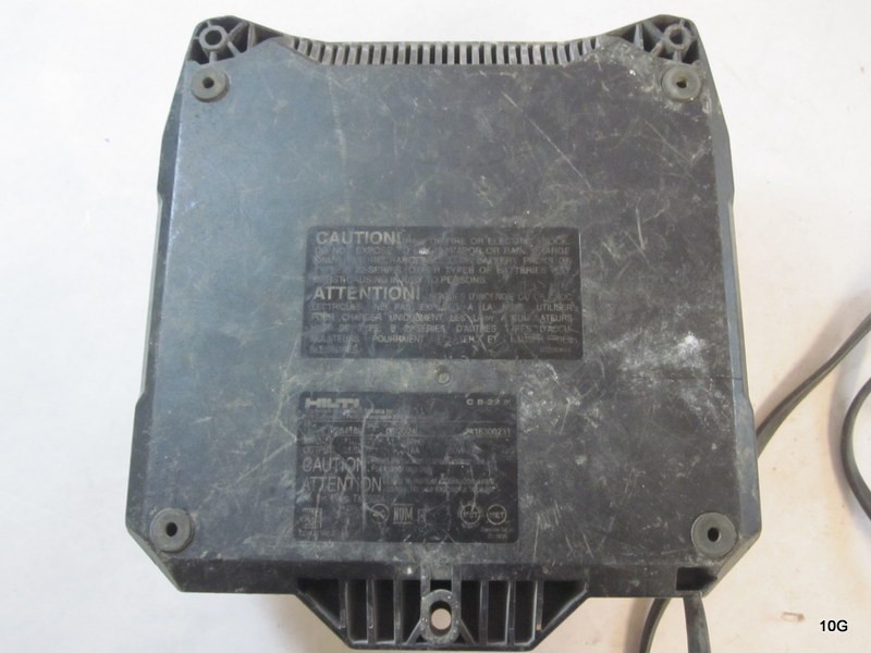 Hilti C 8-22 NURON Lithium-Ion Rapid Battery Charger Fan Cooled, 115V