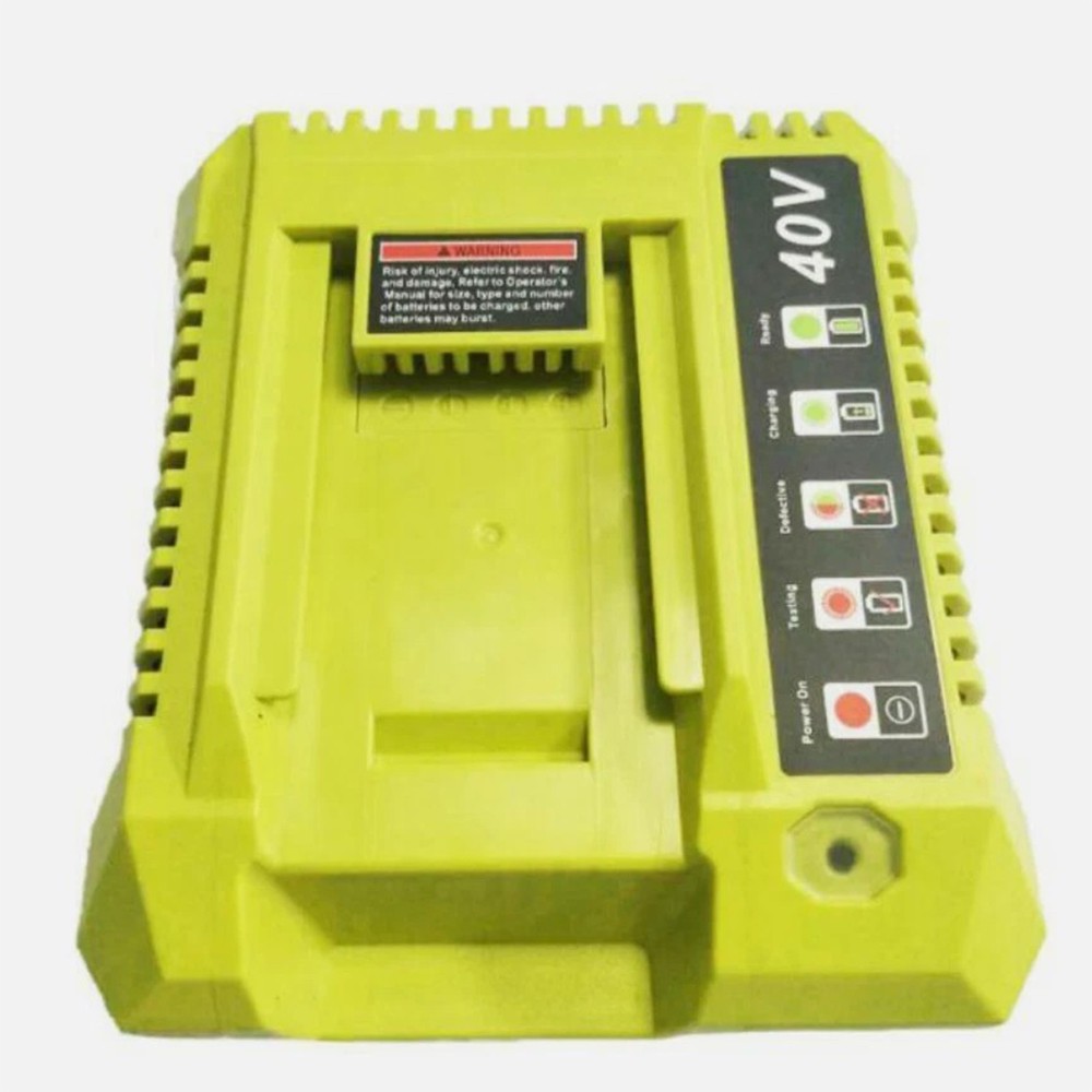 Rapid Charger For Ryobi 40V OP408VNM Lithium Battery OP406VNM OP40602 OP401 LED