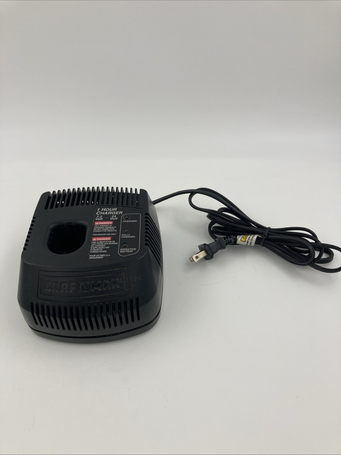 Craftsman One Hour Fast Battery Charger 7.2V To 24V Model 1425301