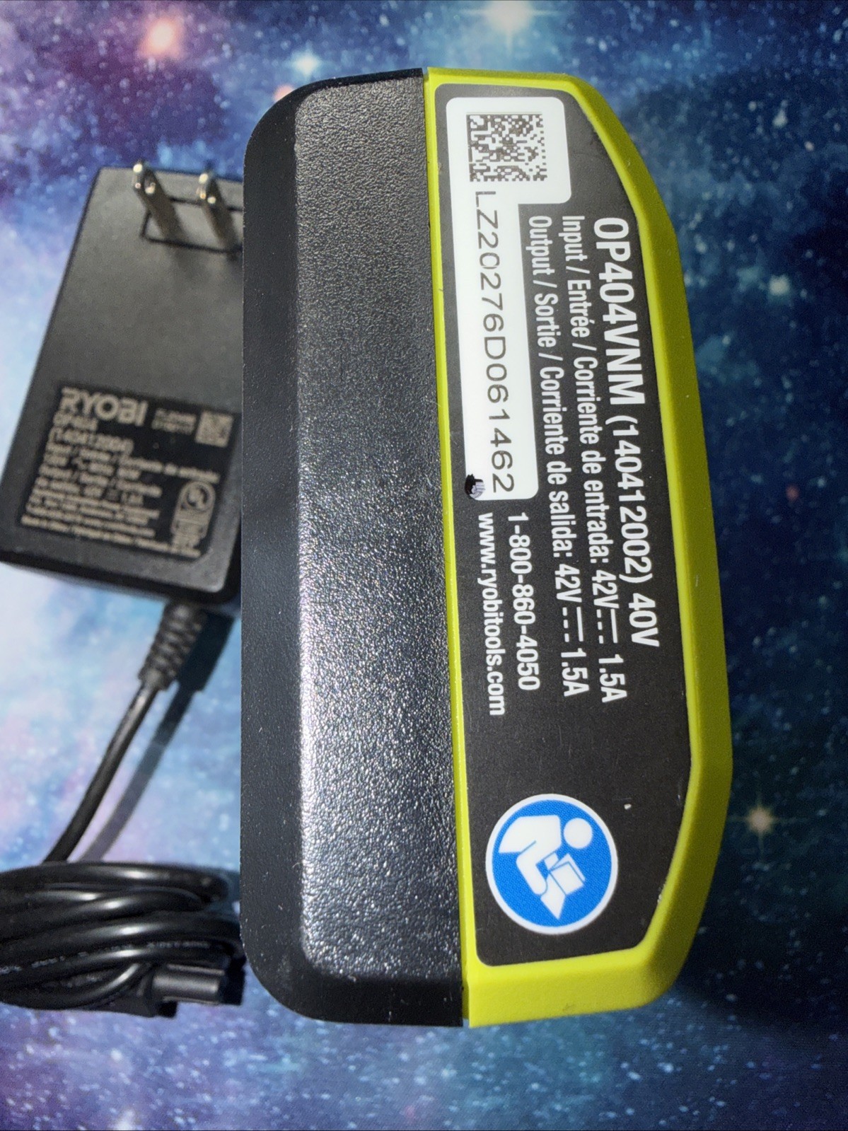 Ryobi OP404VNM(140412002) 40V Lithium-Ion Battery Charger