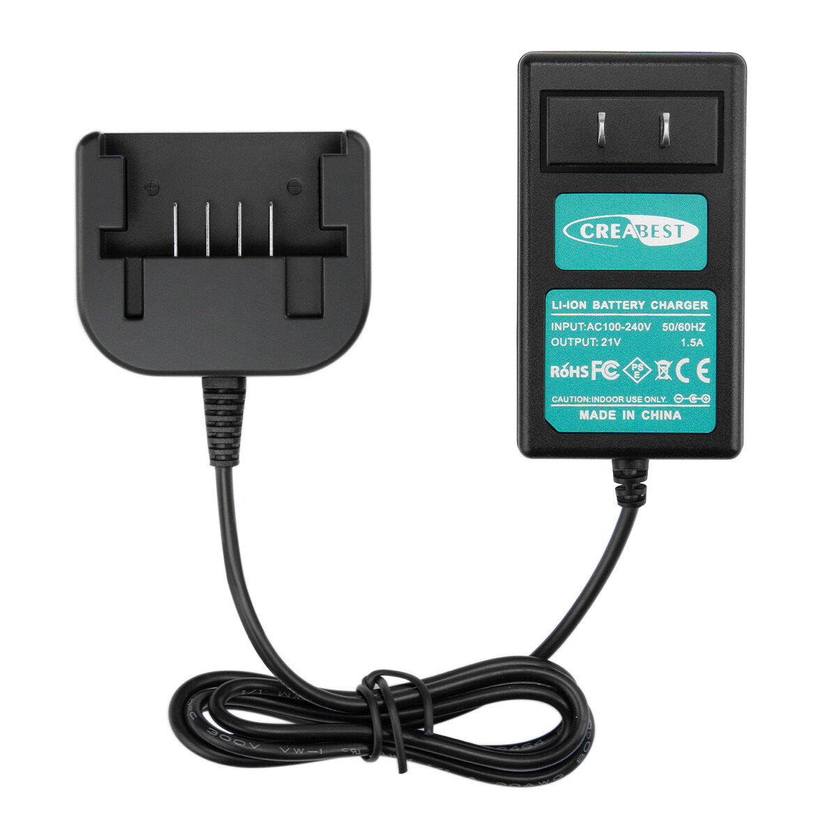 Charger for Black & Decker 20V Li-ion Battery LST220 LB20 LBX20 LBXR20 LBX4020