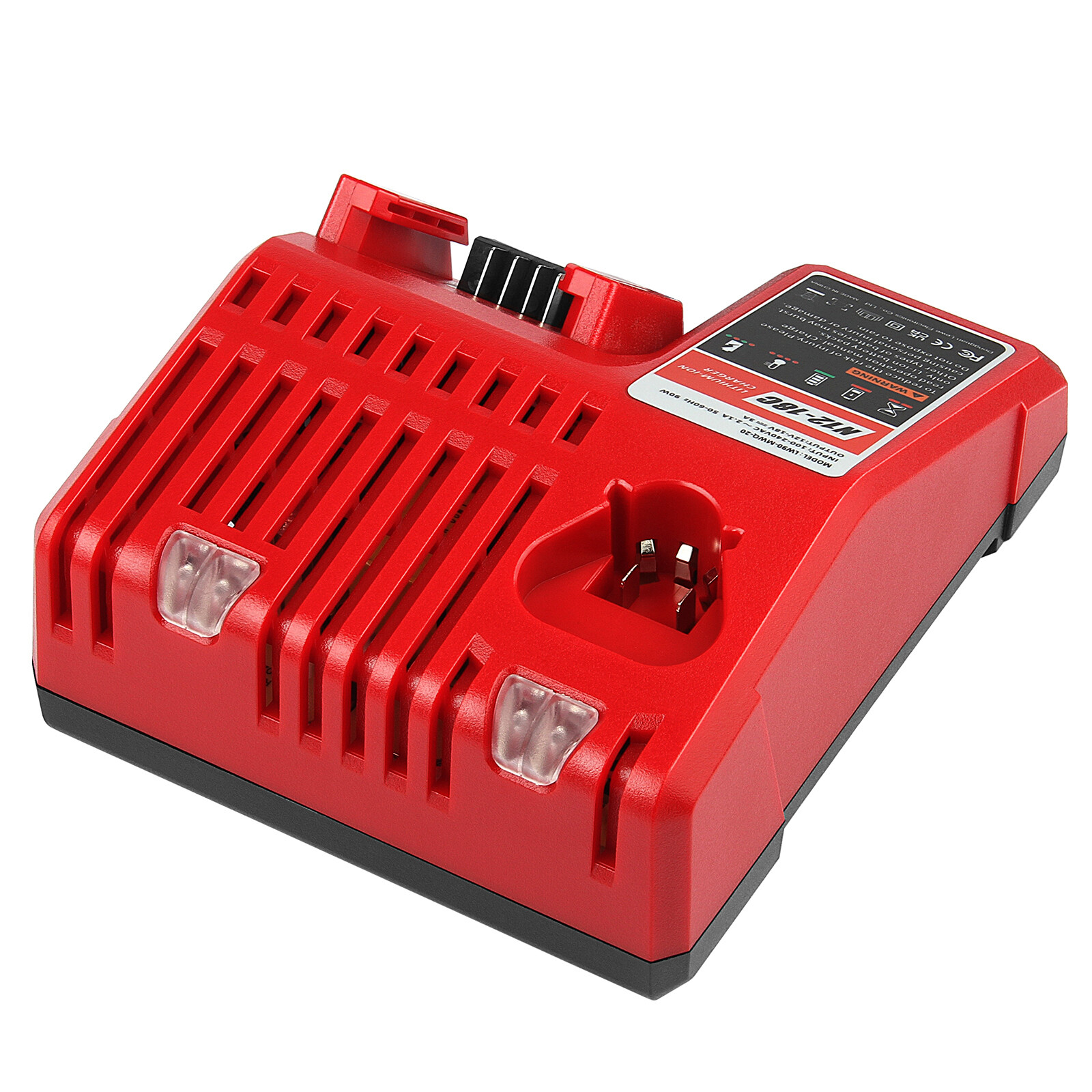 Rapid Charger 48-59-1812 for Milwaukee M12 M18 12-18V 48-11-1860 Li-ion Battery