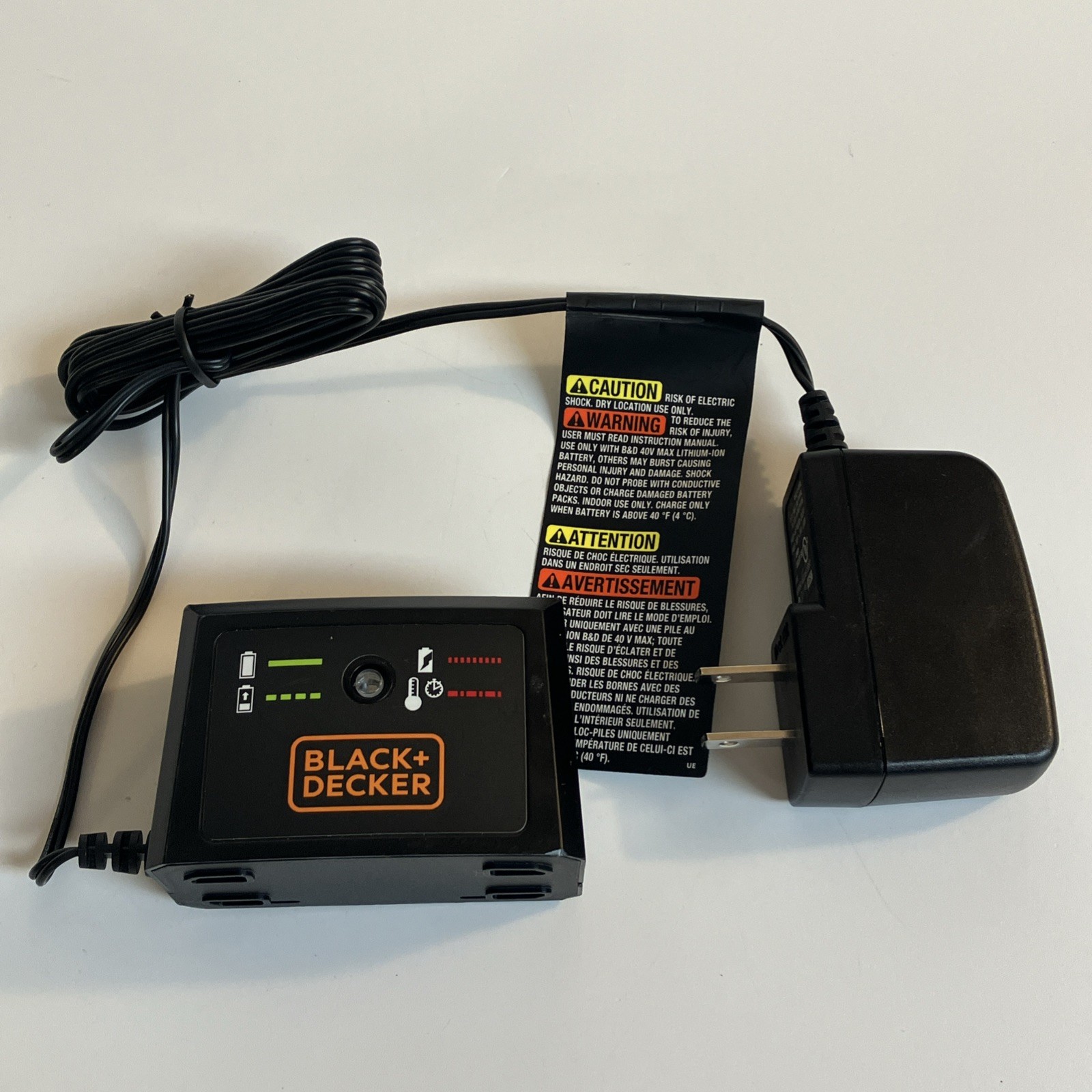 Black & Decker LCS436 – 40 VOLT-MAX Lithium Battery Charger