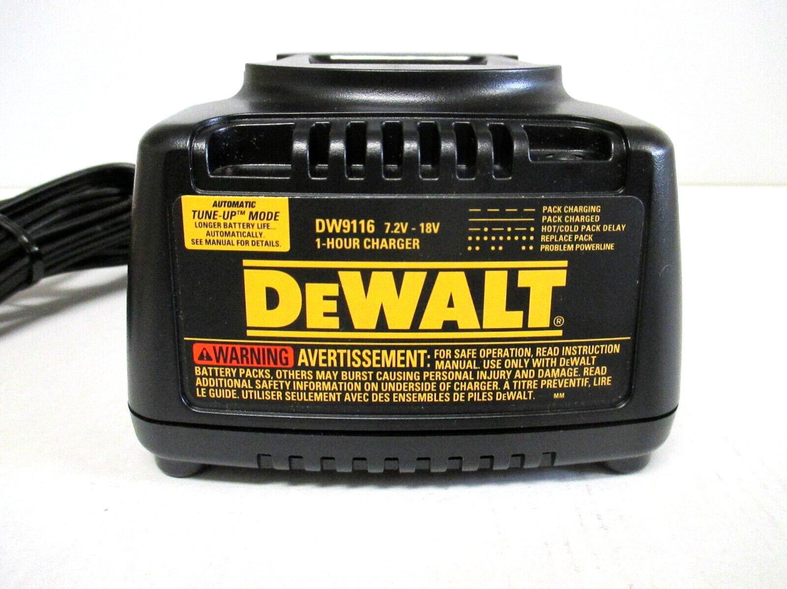 NEW Genuine DeWalt 18V Volt OEM XRP DC9096 Battery + DW9116 1-Hr Charger Set NIB