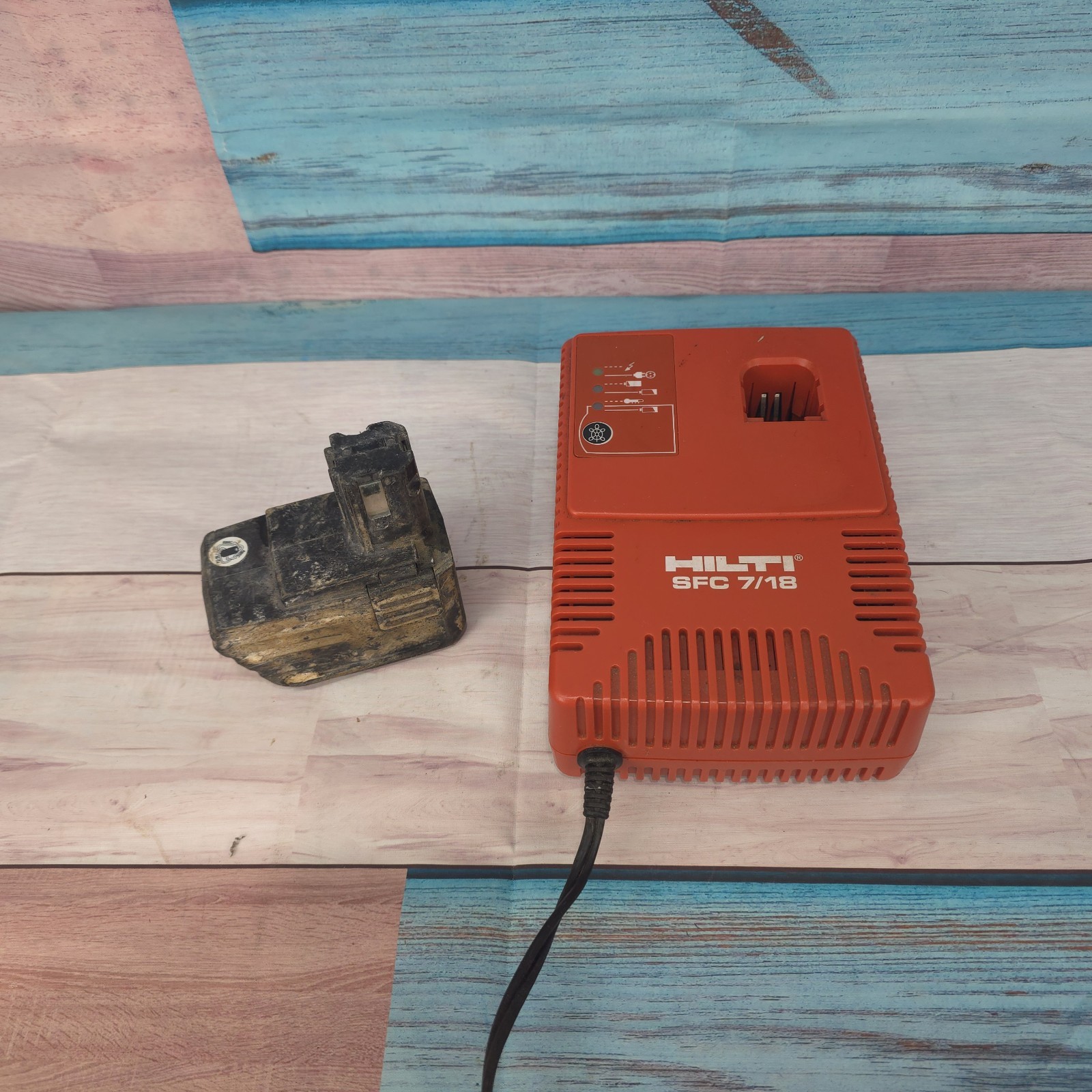 Hilti Fast Battery Charger Conditioning Mode SFC 7/18 With Battery Working Cond