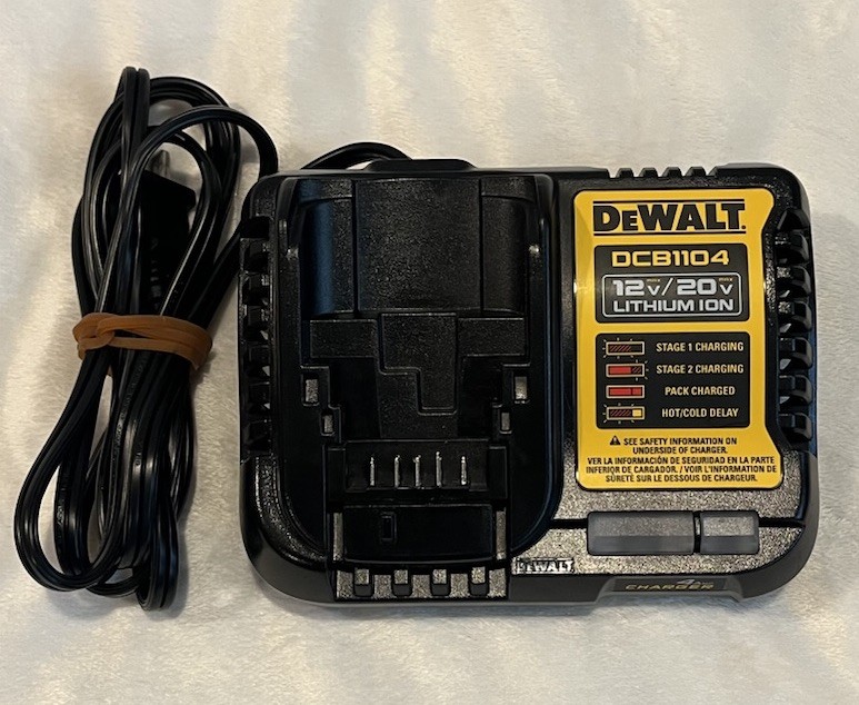 DEWALT DCB1104 12V & 20V Volt MAX Li-Ion 4 Amp Battery Charger – OEM