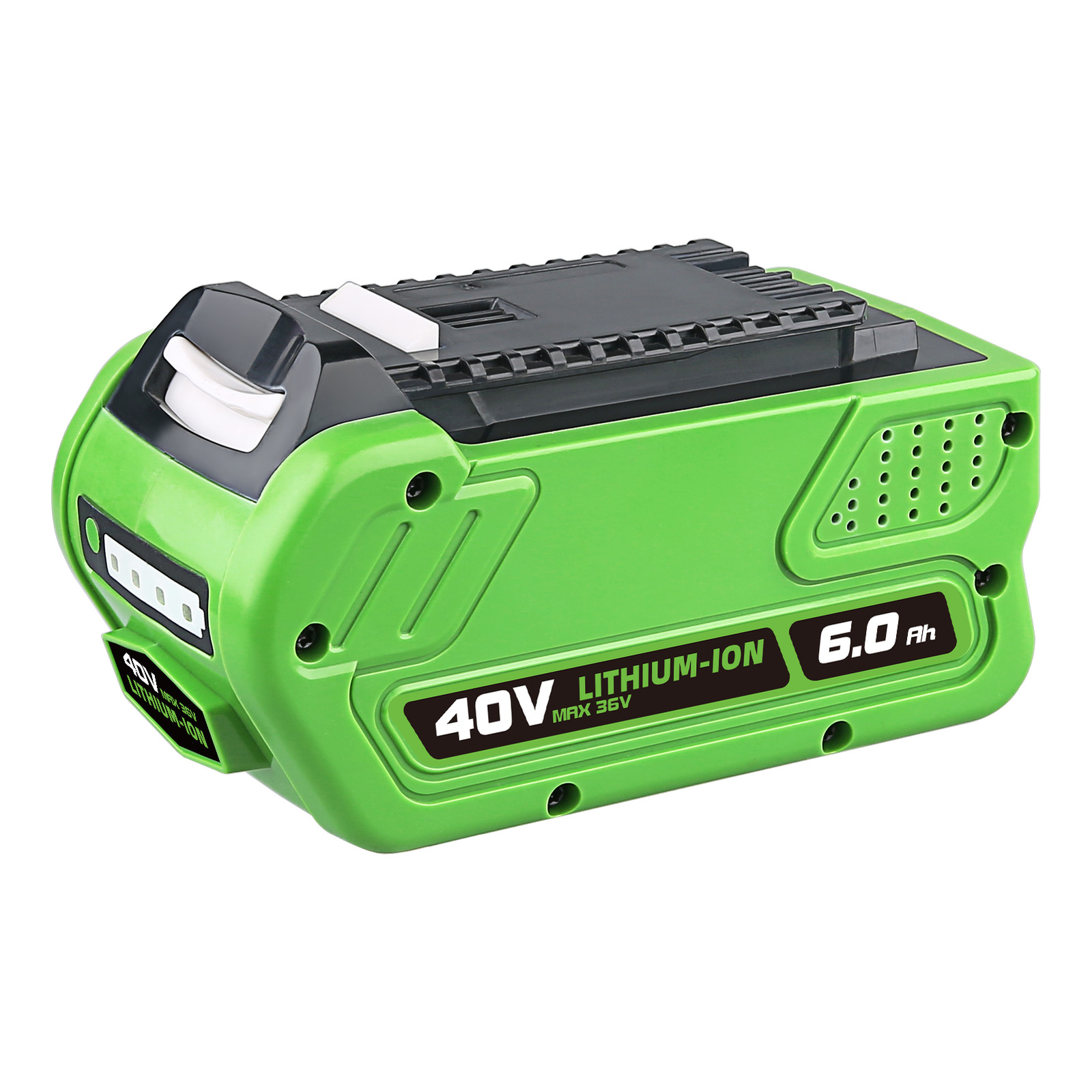 40V 6.0Ah For Greenworks G-MAX Li-ion Battery 29472 29462 29252 20202 New