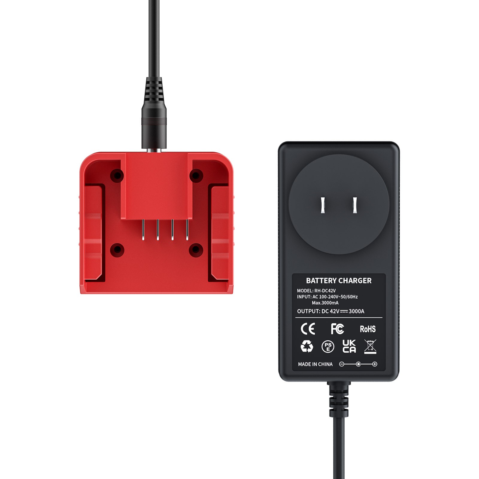 Charger For Milwaukee 18V Lithium-ion battery For M18 48-11-1840 14.4V/18V
