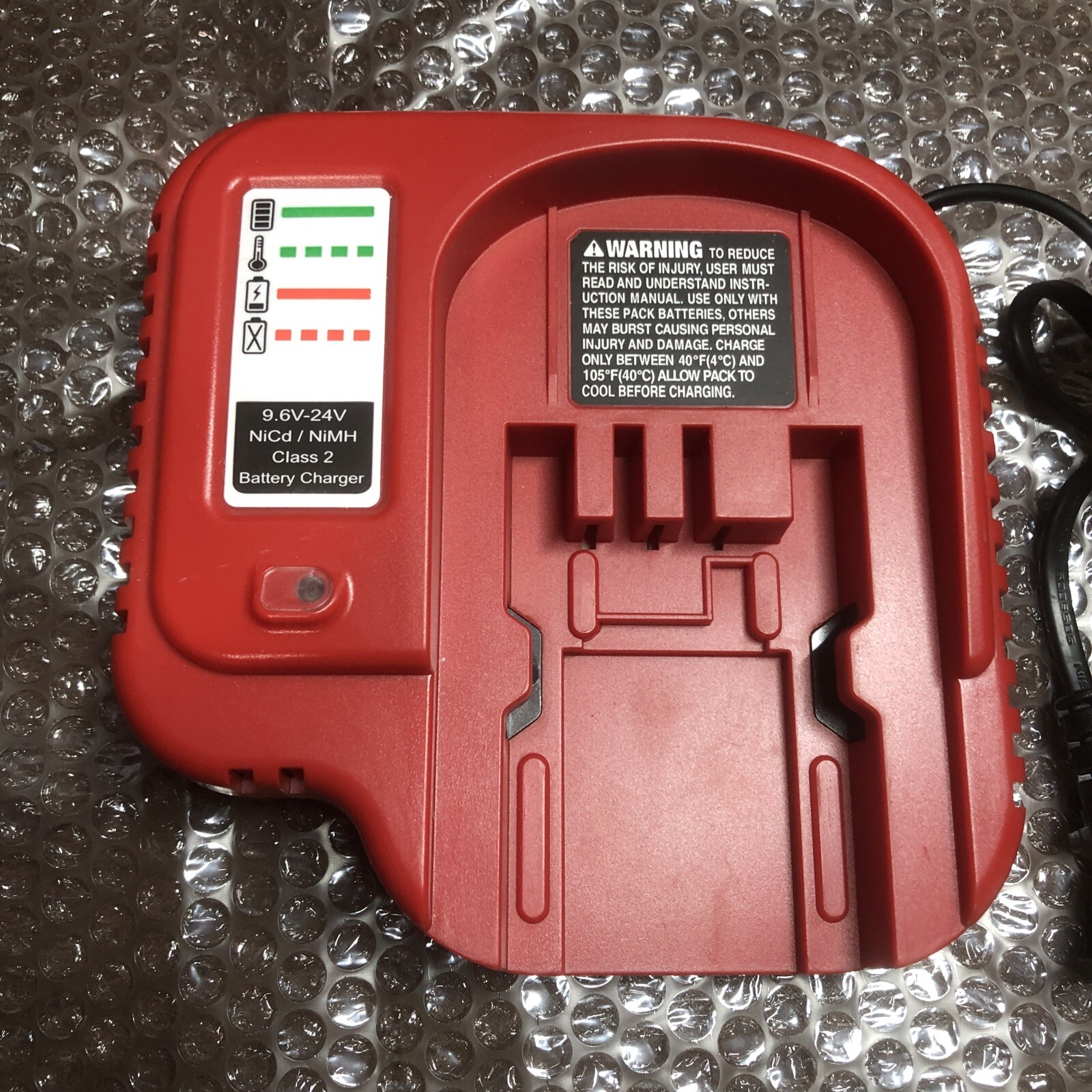 BDFC240 Fast Charger For BlackDecker 18V 14.4V 12V 9.6V 24V NiCD NiMH Battery
