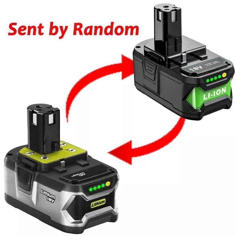New Pack For RYOBI P108 18V ONE PLUS RB18L26 8.0AH Lithium Battery &Charger P117