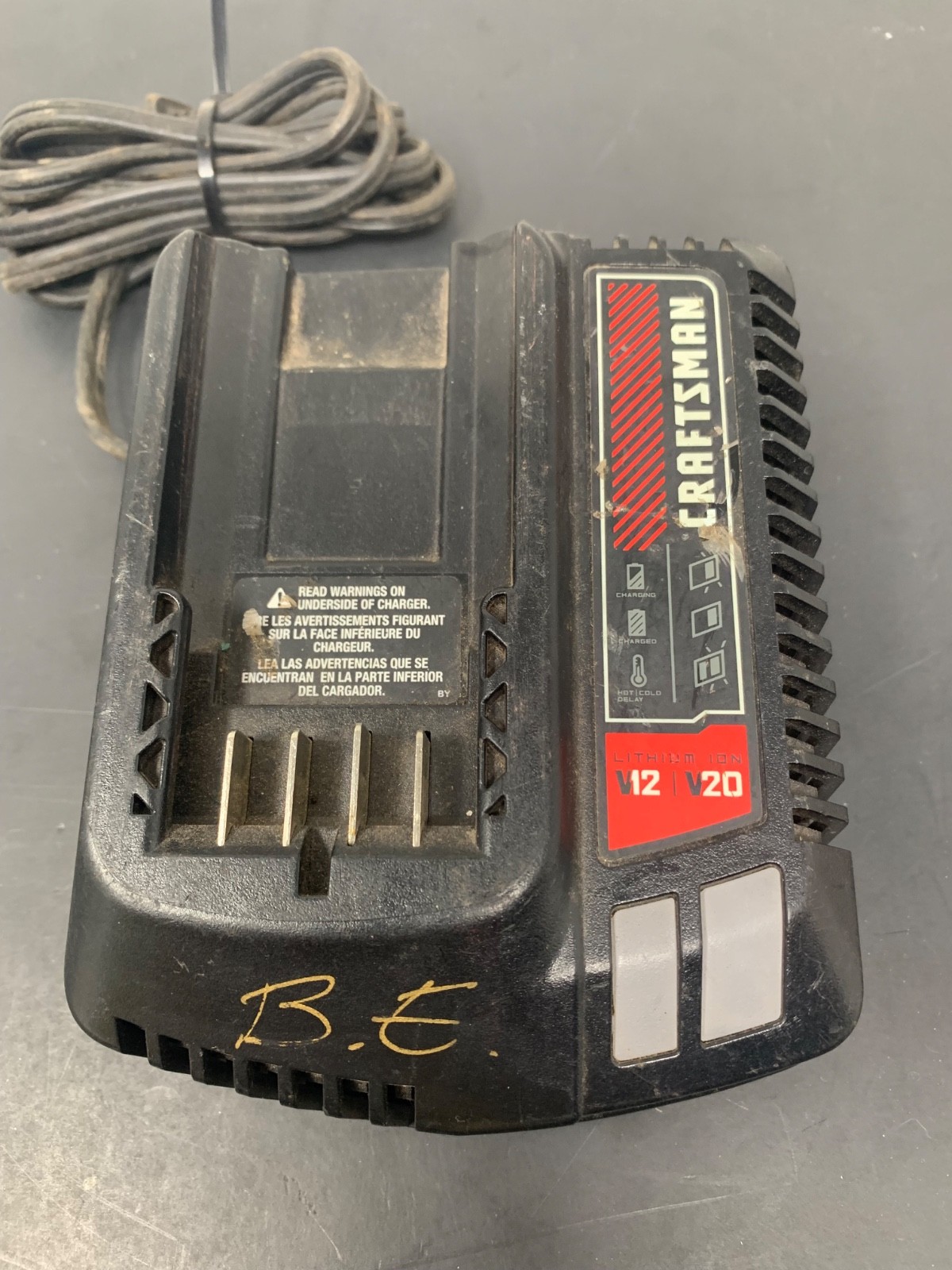 Craftsman CMCB102 Type 1 12-20V Max Lithium-Ion Battery Charger 12V 24V